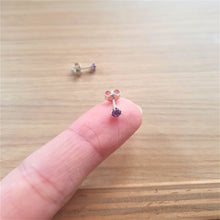 Charger l'image dans la galerie, Boucles d'oreilles Puce Améthyste