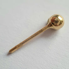 Charger l'image dans la galerie, Boucles d'oreilles Puce Ronde OR