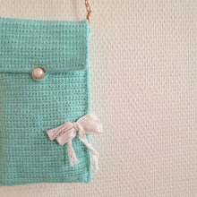 Charger l'image dans la galerie, Sac de Téléphone vert d'eau