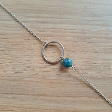 Charger l'image dans la galerie, Collier Cercle Apatite