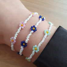 Charger l'image dans la galerie, Bracelet Perlé à Fleur coloré