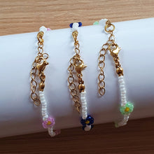 Charger l'image dans la galerie, Bracelet Perlé à Fleur coloré