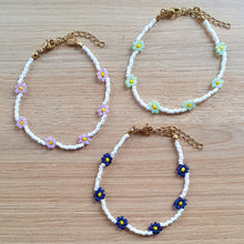 Charger l'image dans la galerie, Bracelet Perlé à Fleur coloré