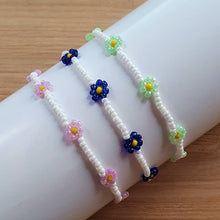 Charger l'image dans la galerie, Bracelet Perlé à Fleur coloré