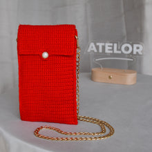 Charger l'image dans la galerie, Sac de Téléphone Rouge Chic