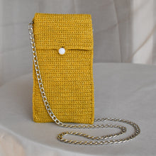 Charger l'image dans la galerie, Sac de Téléphone Jaune Pailleté