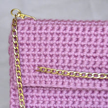 Charger l'image dans la galerie, Sac Pochette Rose Chaîne