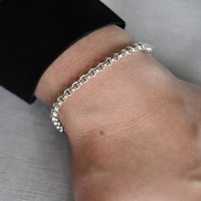 Charger l'image dans la galerie, Bracelet Maille Double Anneaux