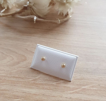 Charger l'image dans la galerie, Boucles d'oreilles Puce Ronde OR