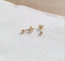 Charger l'image dans la galerie, Boucles d'oreilles Puce Ronde OR