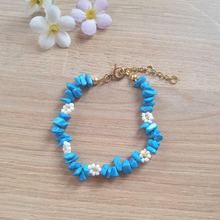 Charger l'image dans la galerie, Bracelet à Fleurs à Perles à Pierre