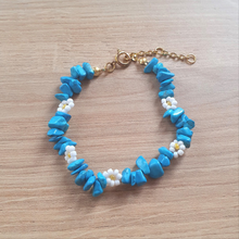 Charger l'image dans la galerie, Bracelet à Fleurs à Perles à Pierre