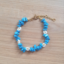 Charger l'image dans la galerie, Bracelet à Fleurs à Perles à Pierre