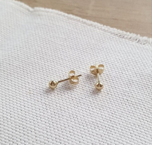 Charger l'image dans la galerie, Boucles d'oreilles Puce Ronde OR