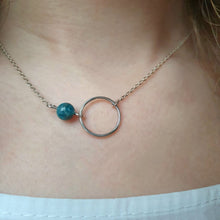 Charger l'image dans la galerie, Collier Cercle Apatite
