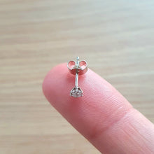 Charger l'image dans la galerie, Boucles d'oreilles Puce avec Pierre