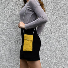 Charger l'image dans la galerie, Sac de Téléphone Jaune Pailleté
