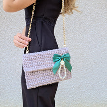 Charger l'image dans la galerie, Sac Pochette Nœud Vert