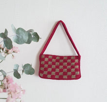 Charger l'image dans la galerie, Sac Checkered rouge/vert