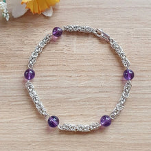 Charger l'image dans la galerie, Bracelet Améthyste Royale