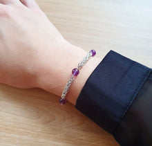 Charger l'image dans la galerie, Bracelet Améthyste Royale