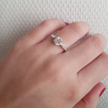 Charger l'image dans la galerie, Bague Solitaire taille du doigt 53