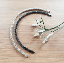 Charger l'image dans la galerie, Bracelet Maille Royale Noir