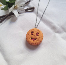 Charger l'image dans la galerie, Collier Biscuit BN à la Fraise