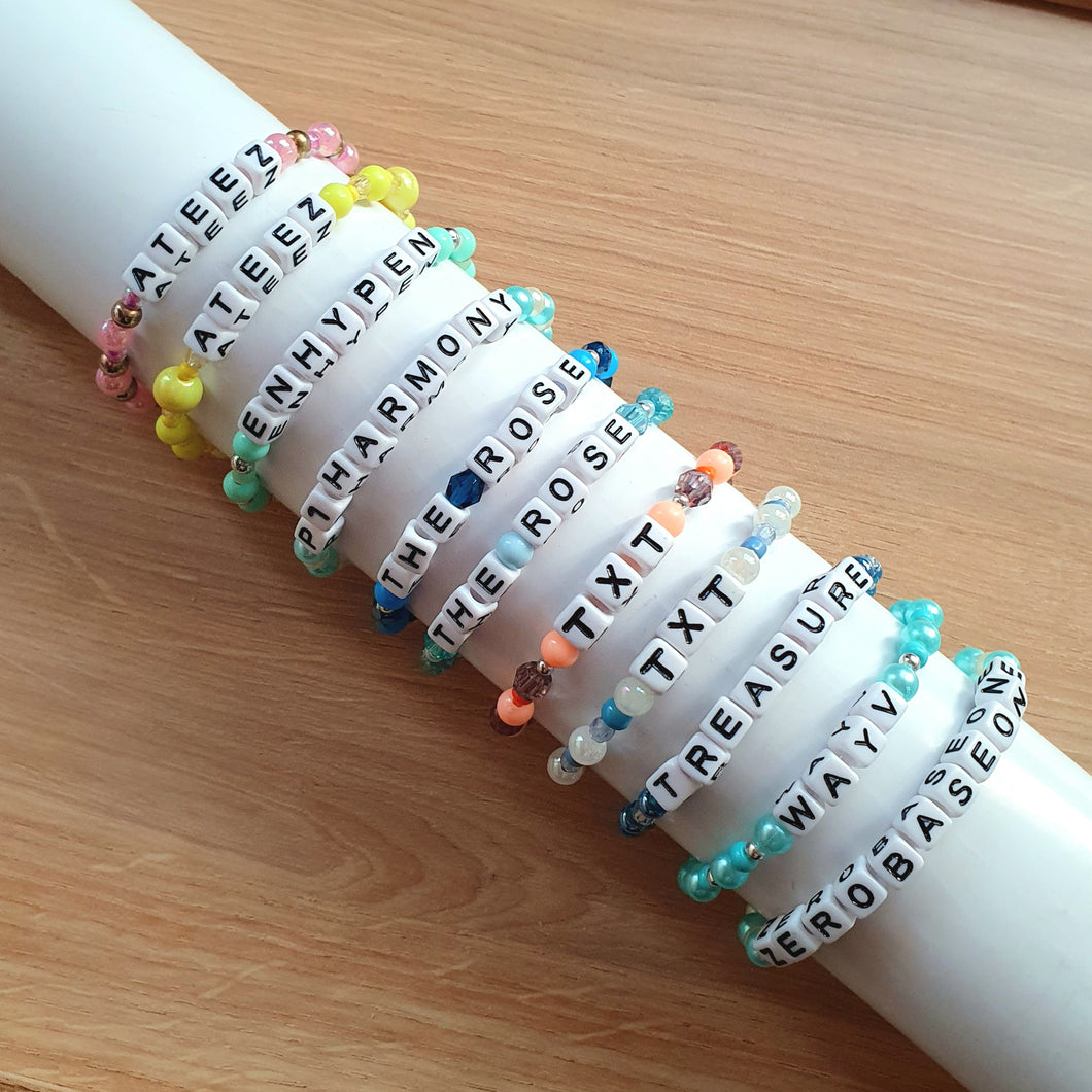 Bracelet KPOP élastique Boys Groups 4e Génération