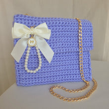 Charger l'image dans la galerie, Sac Pochette Nœud Blanc
