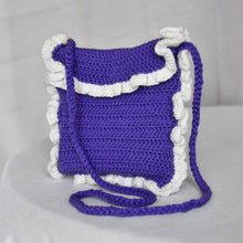 Charger l&#39;image dans la galerie, Sac Anya Violet Blanc
