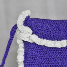 Charger l&#39;image dans la galerie, Sac Anya Violet Blanc
