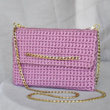 Charger l&#39;image dans la galerie, Sac Pochette Rose Chaîne

