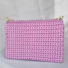 Charger l&#39;image dans la galerie, Sac Pochette Rose Chaîne
