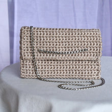 Charger l&#39;image dans la galerie, Sac Pochette Beige Chaîne
