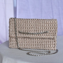 Charger l&#39;image dans la galerie, Sac Pochette Beige Chaîne
