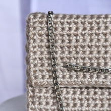 Charger l&#39;image dans la galerie, Sac Pochette Beige Chaîne
