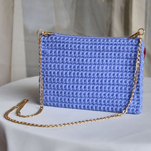 Charger l&#39;image dans la galerie, Sac Pochette Nœud Violet Bleuté
