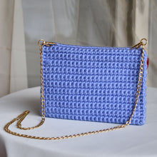 Charger l&#39;image dans la galerie, Sac Pochette Nœud Violet Bleuté
