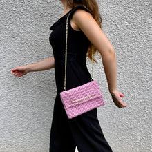 Charger l&#39;image dans la galerie, Sac Pochette Rose Chaîne
