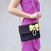 Charger l'image dans la galerie, Sac Pochette Nœud Jaune
