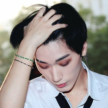 Charger l&#39;image dans la galerie, Ensemble de Bracelet Élastique en Perles inspiré de celui de San d&#39;ATEEZ
