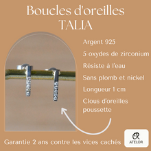 Charger l'image dans la galerie, Boucles d'oreilles Talia

